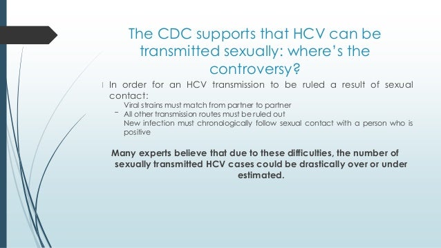 Can hep c be transmitted sexually images 50